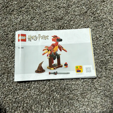 LEGO Harry Potter Fawkes The Phoenix 76448 *Instruction Booklet Only*