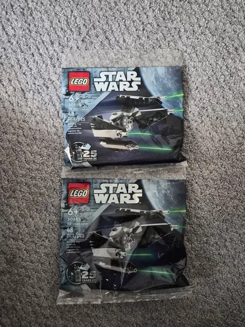 LEGO Star Wars: Tie Interceptor Mini-Build (30685) 2 Pack New