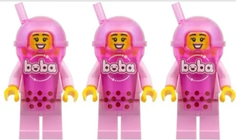 Lego 3 New Boba Cup Fan Series 29 Minifigures Only without Stand and Accessories