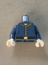 LEGO 2013 Lone Ranger Minifigure Torso Cavalry Uniform For Soldier 973pb1431c01