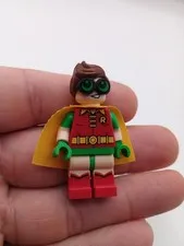Lego Robin Minifigure Super Heroes Batman Yellow Cape 1 Piece Plastic Fabric