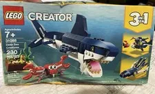 LEGO Creator 31088 Deep Sea Creatures 3 in 1 Shark 230 pcs Box 7+ 2019