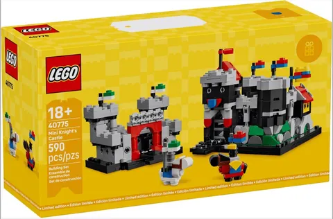 LEGO 40775 Mini Knight's Castle Limited Edition Retired New Sealed GWP