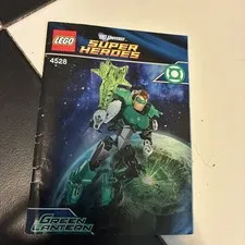 Lego Dc Universe Super Heroes Lego Set Booklet Only 4528