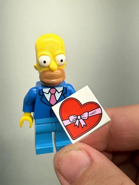 LEGO Minifigure Date Night Homer Simpson 71009 | The Simpsons
