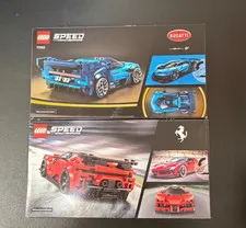 LEGO SPEED CHAMPIONS- ferrari SF90 XX stradale & Bugatti vision gran turismo