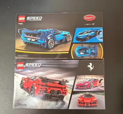 LEGO SPEED CHAMPIONS- ferrari SF90 XX stradale & Bugatti vision gran turismo