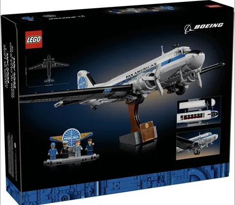 LEGO Icons Pan Am 11378 Boeing Douglas DC-3 Airliner Set  18+ *Airplane Only!*