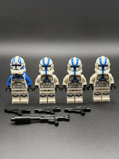 LEGO Star Wars 501st Legion Clone Troopers and Jet Trooper sw1094 sw1093