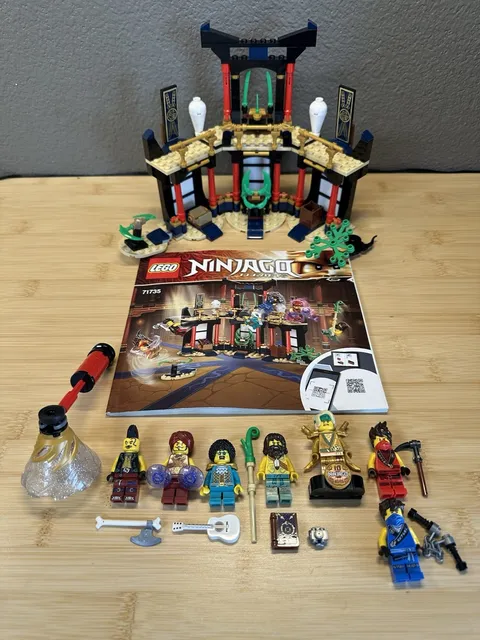LEGO NINJAGO  71735 Tournament of Elements w/ Minifigures & Instructions