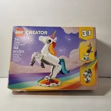 LEGO Creator 3in1 Magical Unicorn 31140 Sealed New 145 Pieces Building Set