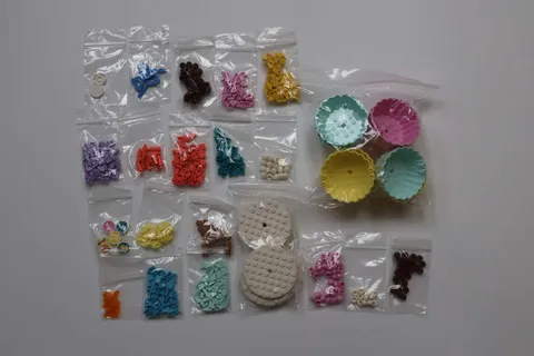 LEGO® DOTS 41926 Creative Party Kit Cupcakes 🔍100% Complete