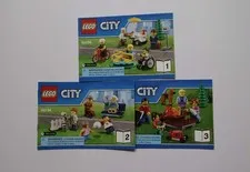 LEGO® City 60134 Fun In The Park City People Pack Instruction Manuals Only!