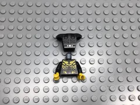 Lego Star Wars Torso And Shoulder Plate From Savage Opress. Torso Has A Crack.