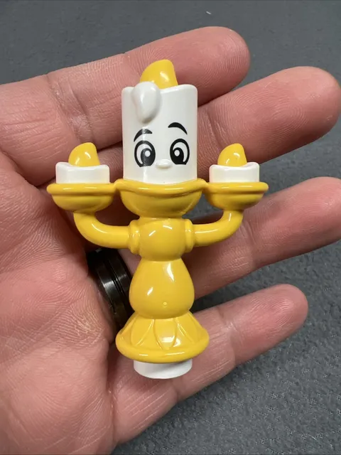 Lego Duplo Figure Disney Beauty & The Beast Lumiere Candle Stick Collectible Toy