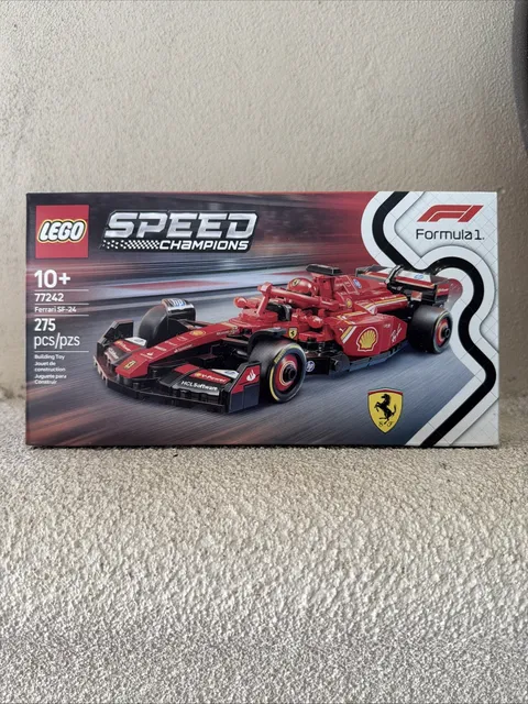 LEGO Speed Champions 77242 Ferrari SF-24 F1 Formula 1 Racing Car Toy NEW NIB