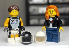 Lego Chevrolet Corvette Drivers - Speed Champions 76903 (sc088 sc089) C8.R 1968