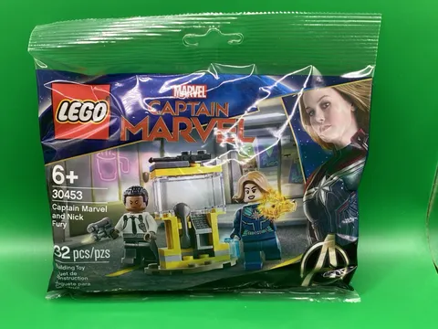 LEGO Marvel 30453 Captain Marvel and Nick Fury Polybag *NEW* Sealed