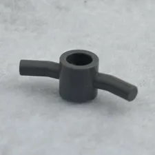 LEGO 23422 Dark Bluish Gray Minifigure, Utensil Spiral Pole Attachment (x1)