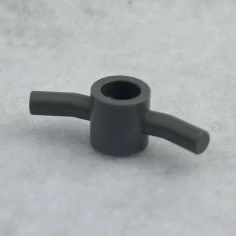 LEGO 23422 Dark Bluish Gray Minifigure, Utensil Spiral Pole Attachment (x1)
