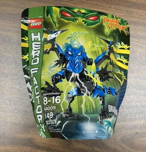 SEALED LEGO HERO Factory Brain Attack Dragon Bolt 44009 