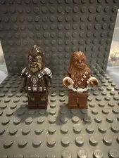 LEGO Star Wars Wookiee Minifigure Lot sw0530 Chief Tarfful sw011a Chewbacca READ