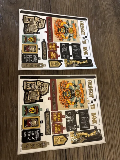 new LEGO Sticker Sheet #1 for Gringotts Wizarding Bank set 76417