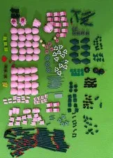 Lego Botanicals Bouquet  Of Pink Roses 10374 Replacement Pieces & Parts NotCompl