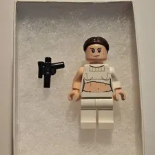 RARE LEGO Star Wars Episode 2 Padme Amidala Mini Figure 75021 Complete W Blaster