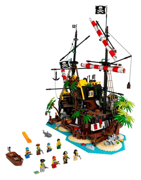 Pirates of Barracuda Bay - LEGO Ideas - 21322 - Retired - Used