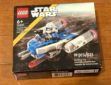 LEGO Star Wars Captain Rex’s Y-Wing Micro fighter 75391 New