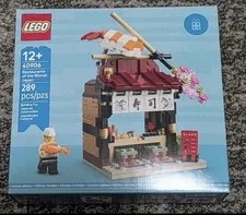 LEGO 40906 Restaurants of the World Japan Sushi Shop GWP Limited Edition NEW