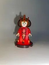 LEGO Star Wars SW0387 Queen Amidala Minifigure w/ Headdress From Gungan Sub 9499