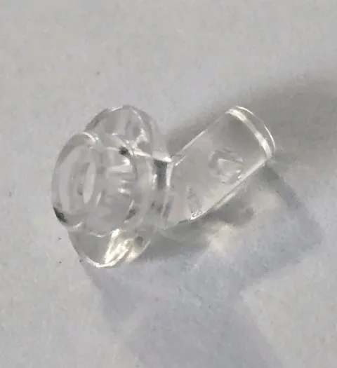 LEGO Parts - Trans-Clear Bar 1L with Angled Hollow Stud - No 65578
