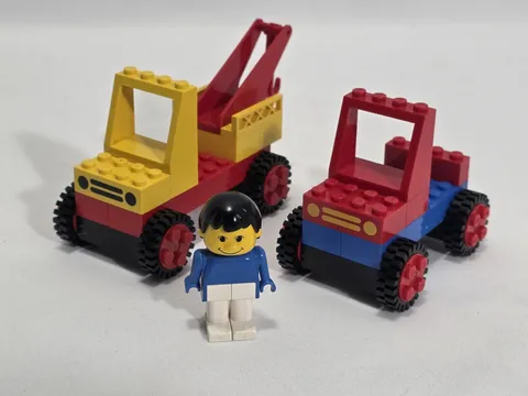 Lego 393 Tow Truck 100% Complete - Fabuland Tow Hook Vintage 1986