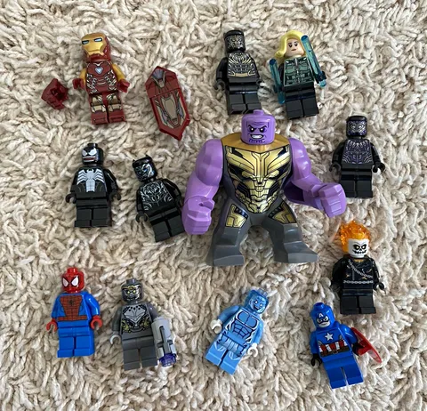 LEGO Marvel Minifigure Lot GOOD condition