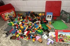 LEGO  Bulk Lot Of Bricks and Containers From Various Sets Creative Pieces