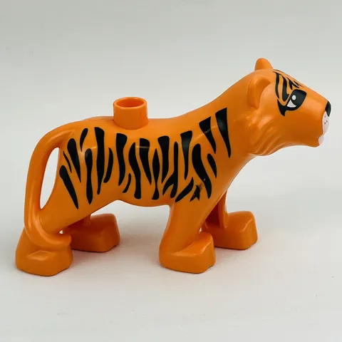 LEGO Duplo 10906 Tropical Island Adult Tiger Replacement Figure Only