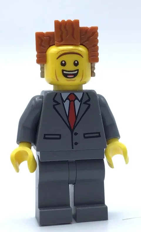 LEGO PRESIDENT BUSINESS MINIFIGURE THE LEGO MOVIE CHARACTER