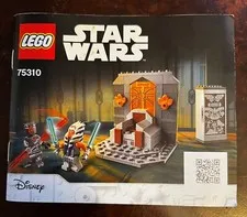 LEGO 753104 Star Wars Instruction Manual ONLY Duel on Mandalore