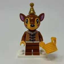 Lego Fauna Minifigure w/ Basket 77049 Animal Crossing Deer ACNH ani004