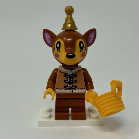 Lego Fauna Minifigure w/ Basket 77049 Animal Crossing Deer ACNH ani004