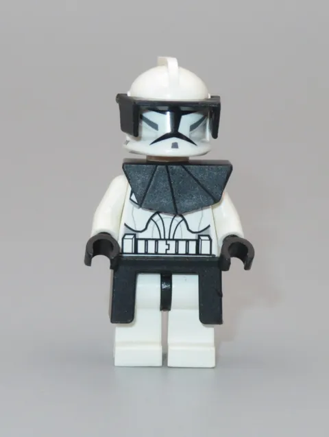 LEGO Star Wars Clone Trooper pauldron kama visor minifigure 8014