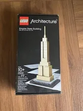 LEGO ARCHITECTURE: Empire State Building # 21002 Complete Set w/Box and Manual