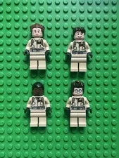 GHOSTBUSTERS 4x LEGO MINIFIG FIGURE LOT peter ray egon winston classic 80s