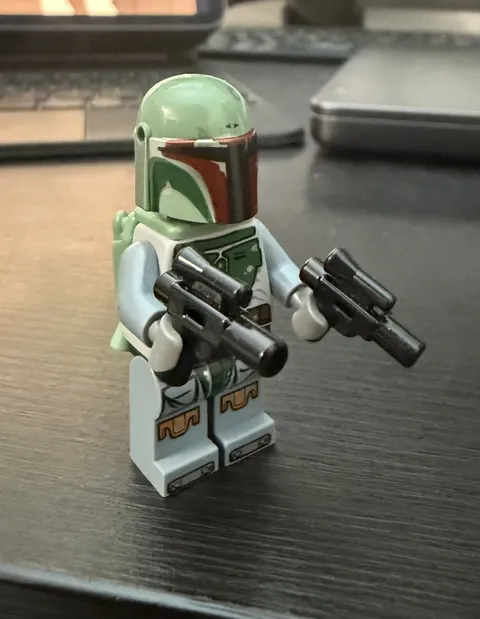 Star Wars Lego BOBA FETT 75137 75243 bounty hunter w/blaster minifigure