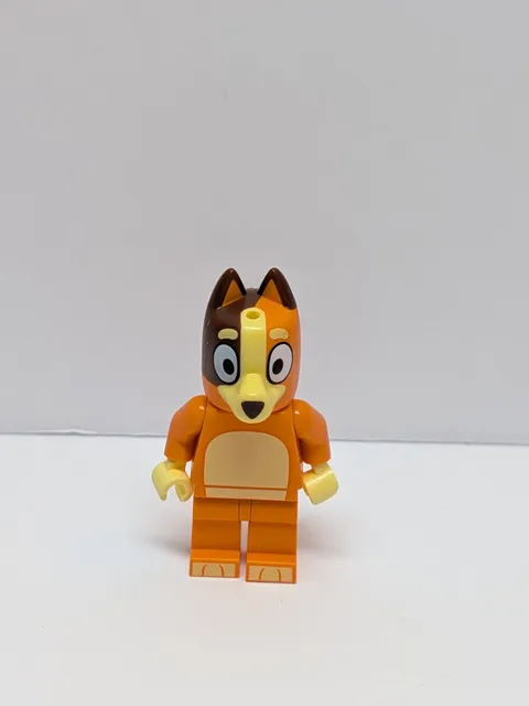 LEGO DUPLO Bluey Bingo Heeler Dog Minifigure GUC Loose Figure