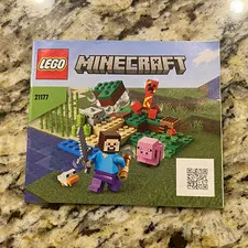 LEGO Minecraft 21177 Illustrated Instruction Manual Booklet Manual