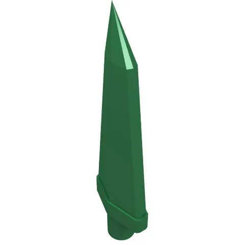 LEGO® Part 64727 - Minifigure, Weapon Sword, Spike Flexible 3.5L with Bar End