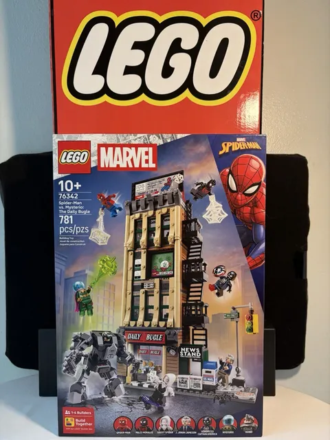 Lego Marvel 76342. Spider-Man vs Mysterio: The Daily Bugle. NEW. 10+. PCS 781.